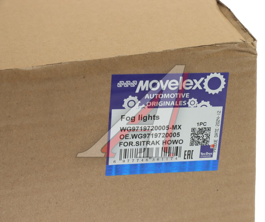 Фара SITRAK HOWO противотуманная левая MOVELEX