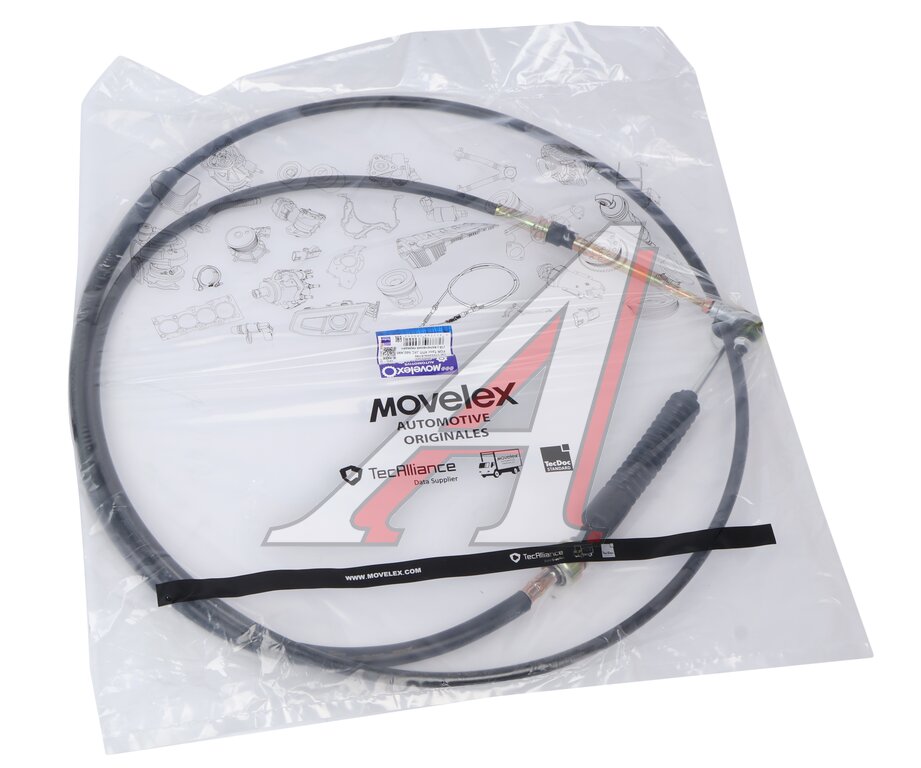 Трос КПП JAC N80,N90 (18-) включения передач MOVELEX