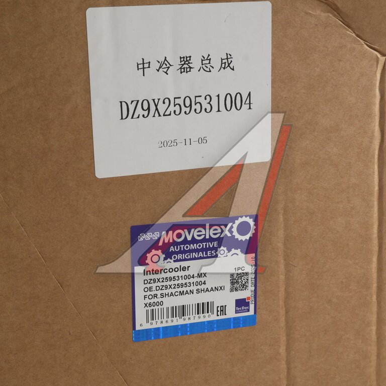 Интеркулер SHACMAN SHAANXI X6000 MOVELEX