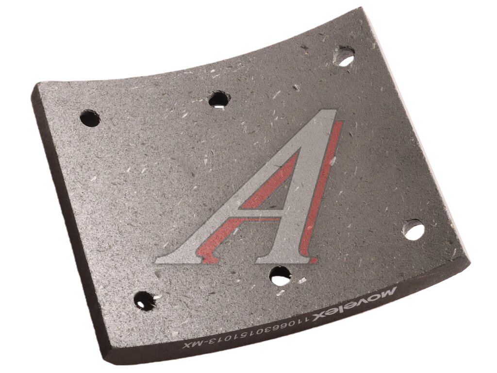 Накладка тормозной колодки JAC N120 передняя нижняя (1шт.) MOVELEX