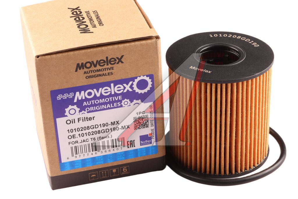Фильтр масляный JAC T6 (бенз.) MOVELEX