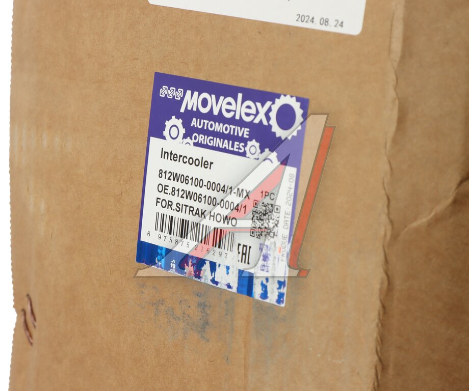 Интеркулер SITRAK HOWO дв.MC11 MOVELEX