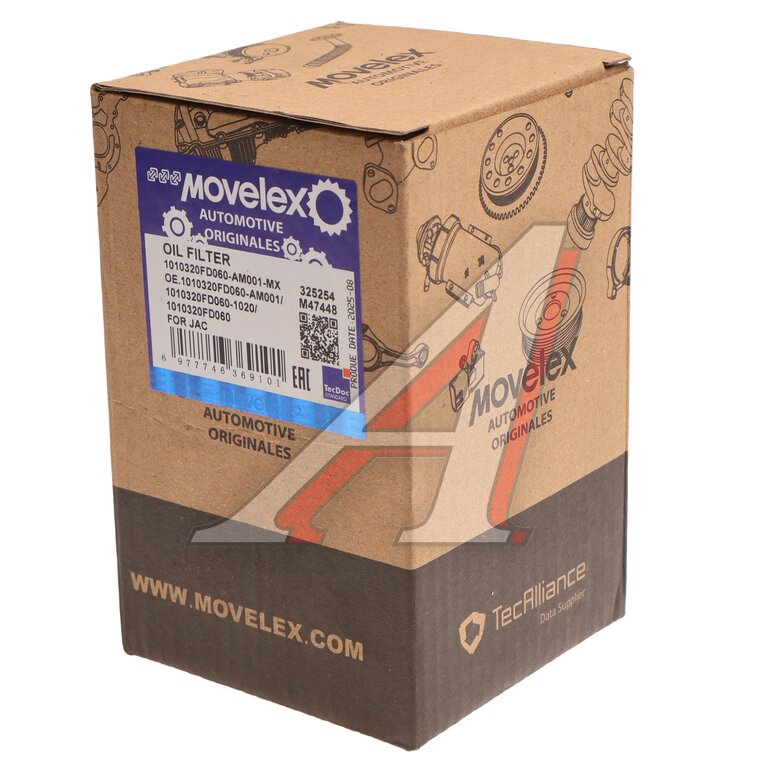 Фильтр масляный JAC N35,N56 SOLLERS Argo 2.0 MOVELEX 5