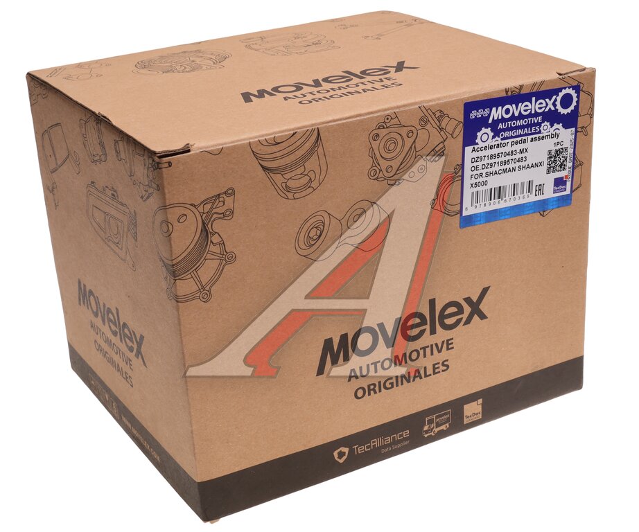 Педаль акселератора SHACMAN SHAANXI X5000 MOVELEX 5