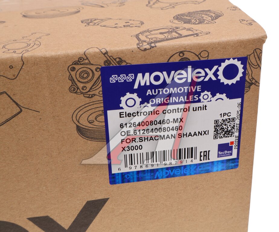 Блок управления SHACMAN SHAANXI X3000 дв.WP12 двигателем MOVELEX