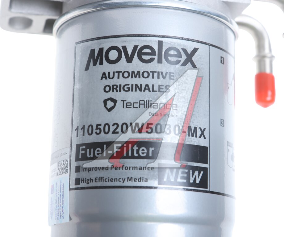 Фильтр топливный JAC N35,N25 SOLLERS Argo 2.0 тонкой очистки в сборе MOVELEX 3