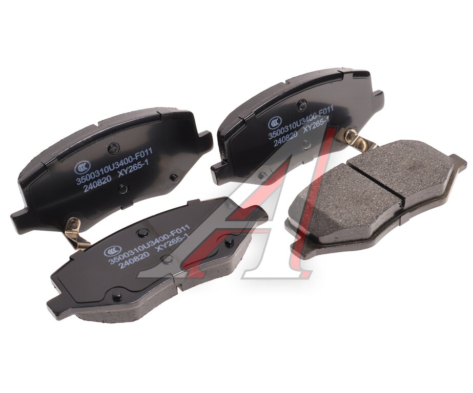 Колодки тормозные МОСКВИЧ 3 JAC JS4 передние (4шт.) MOVELEX