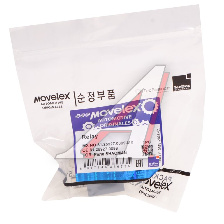 Реле SHACMAN SHAANXI кондиционера MOVELEX