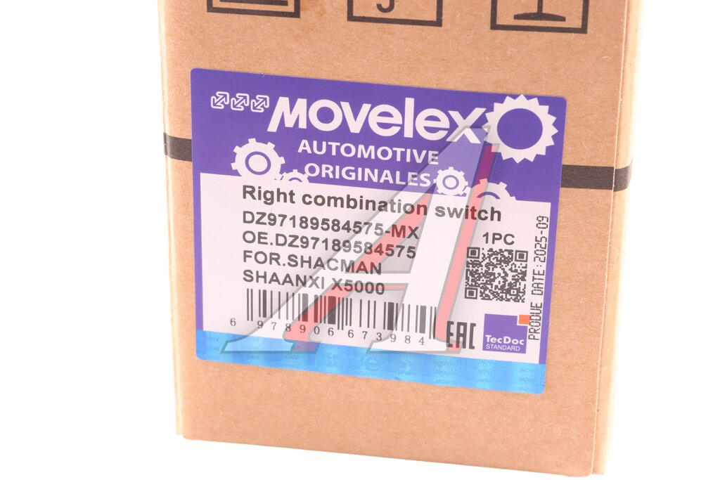 Переключатель подрулевой SHACMAN SHAANXI X5000 правый MOVELEX
