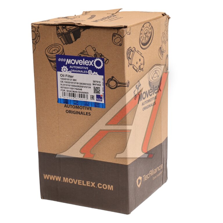 Фильтр масляный SHACMAN SHAANXI МАЗ-5440,6430 дв.WP7 MOVELEX 4