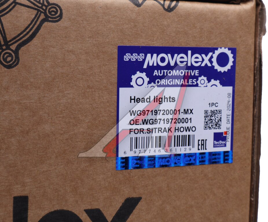 Фара SITRAK HOWO левая MOVELEX