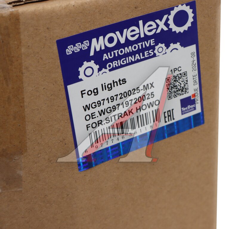 Фара SITRAK HOWO противотуманная левая MOVELEX
