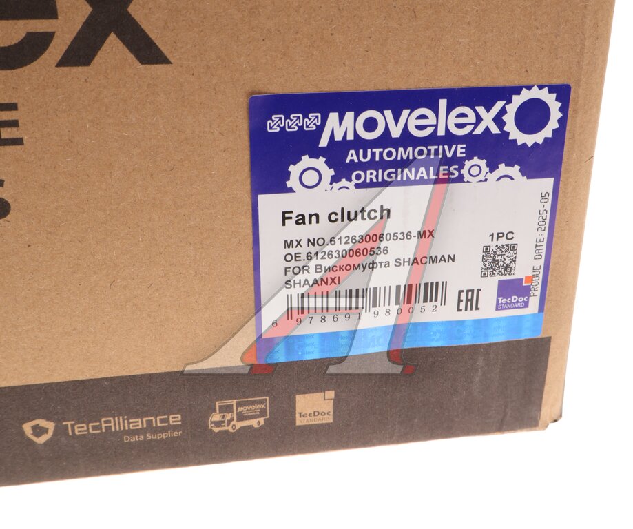 Вискомуфта SHACMAN SHAANXI привода вентилятора MOVELEX