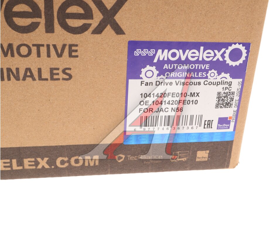 Вискомуфта JAC N56 (4DE1) привода вентилятора MOVELEX