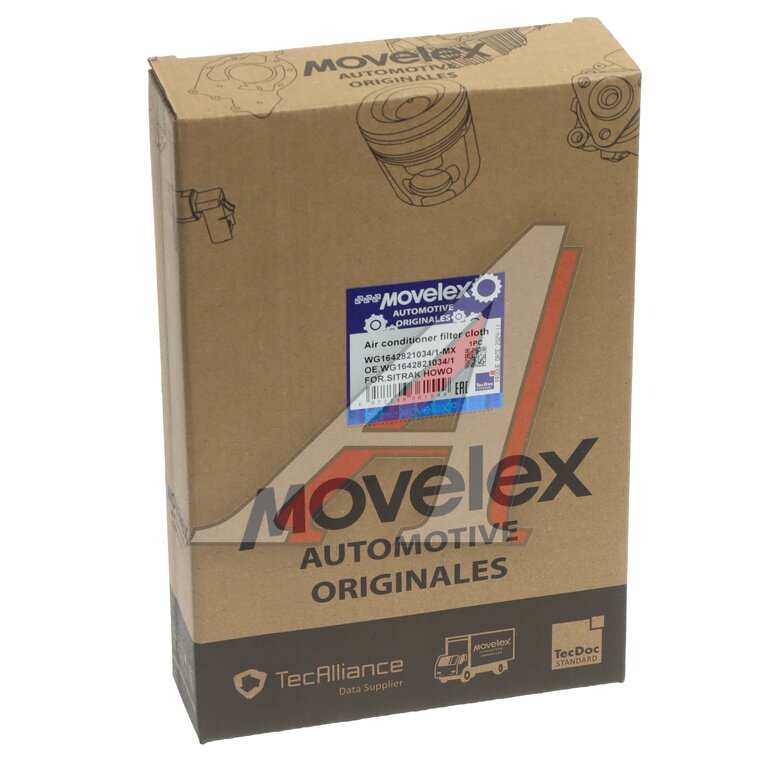 Фильтр воздушный салона SITRAK HOWO (245х160х45мм) MOVELEX