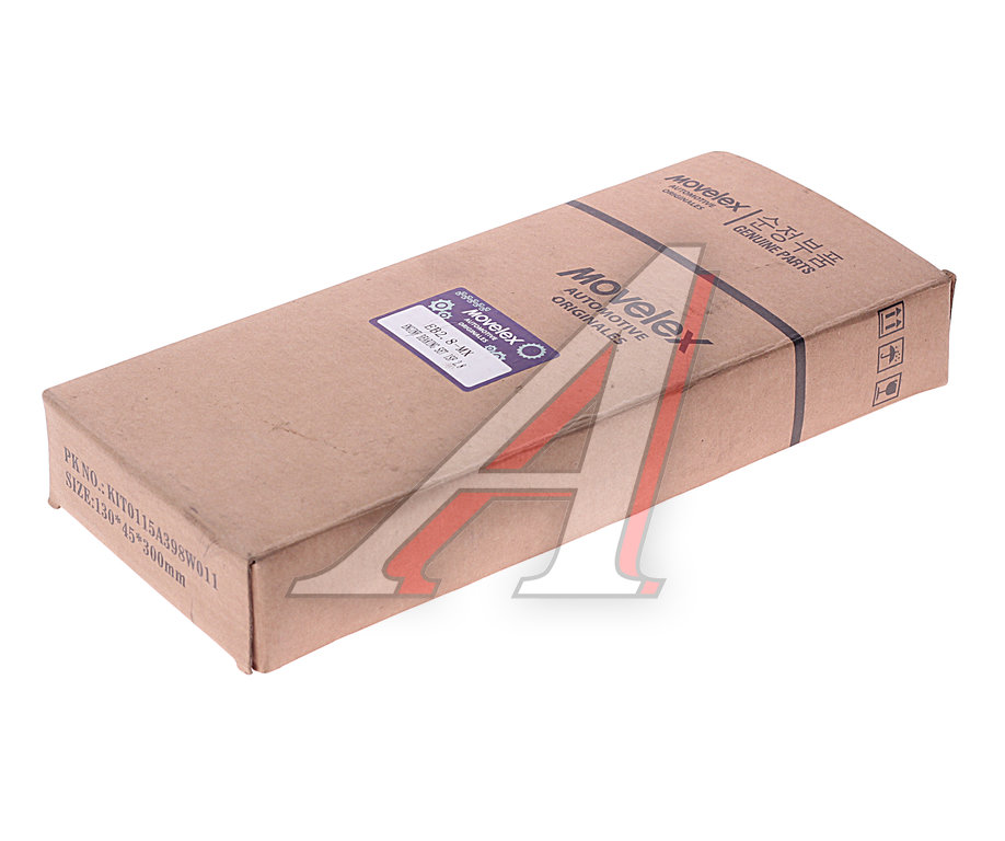 Вкладыши ГАЗ-3302 дв.CUMMINS ISF 2.8 коренные+шатунные d+0.00 комплект MOVELEX