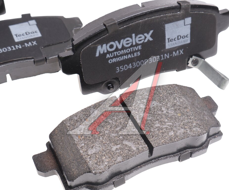 Колодки тормозные JAC T6 (21-) задние (4шт.) MOVELEX 2