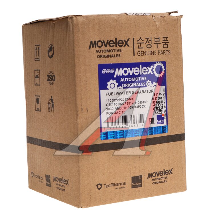 Фильтр топливный JAC T6 (дизель) грубой очистки MOVELEX 4