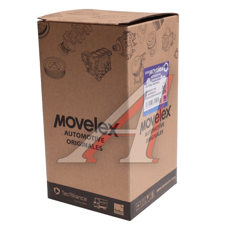 Элемент фильтрующий SHACMAN SHAANXI дв.WP10 МАЗ масляный MOVELEX 4