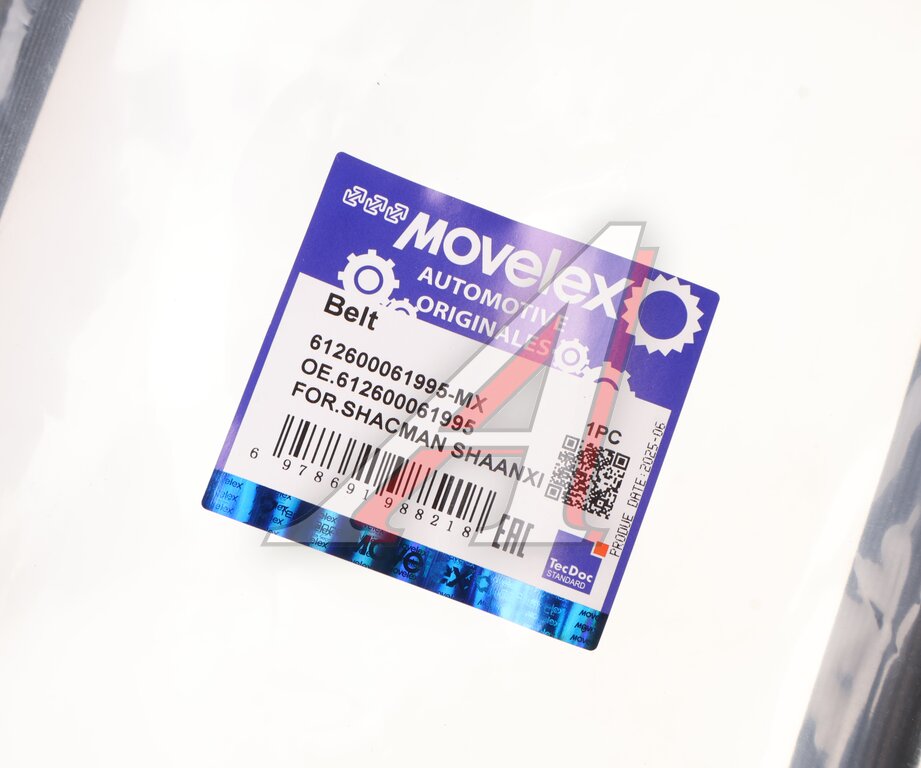 Ремень приводной поликлиновой 10PK1068 SHACMAN SHAANXI MOVELEX
