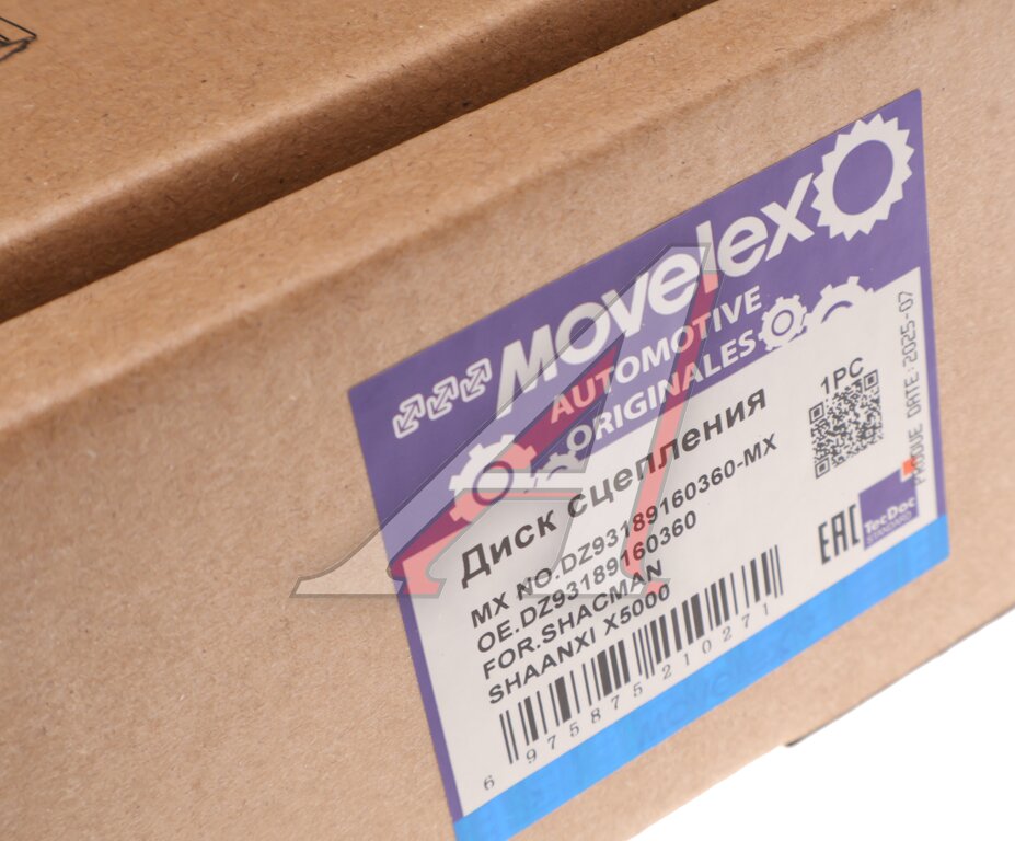 Диск сцепления SHACMAN SHAANXI X5000 MOVELEX