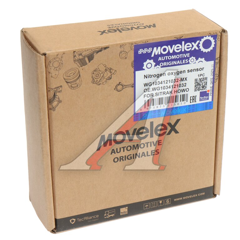 Датчик SITRAK HOWO T5G катализатора NOX оксида азота в сборе с блоком MOVELEX