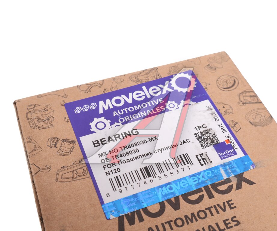 Подшипник ступицы JAC N120 передней наружный MOVELEX