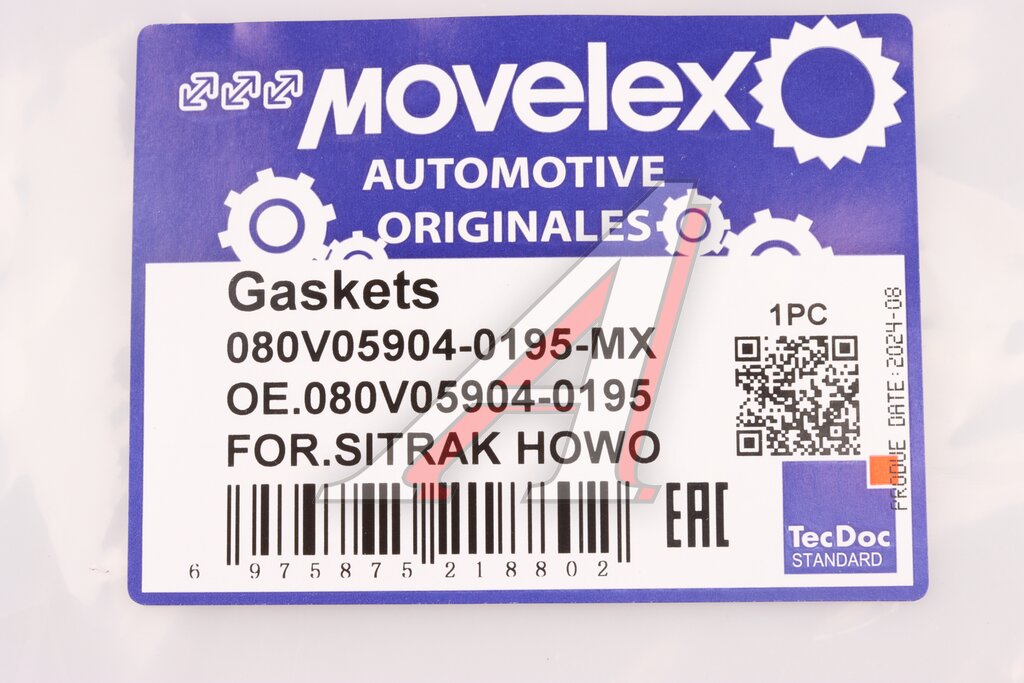 Прокладка SITRAK HOWO поддона ДВС MOVELEX