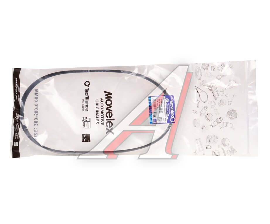 Ремень приводной поликлиновой 4PK823 JAC T6 генератора MOVELEX 3