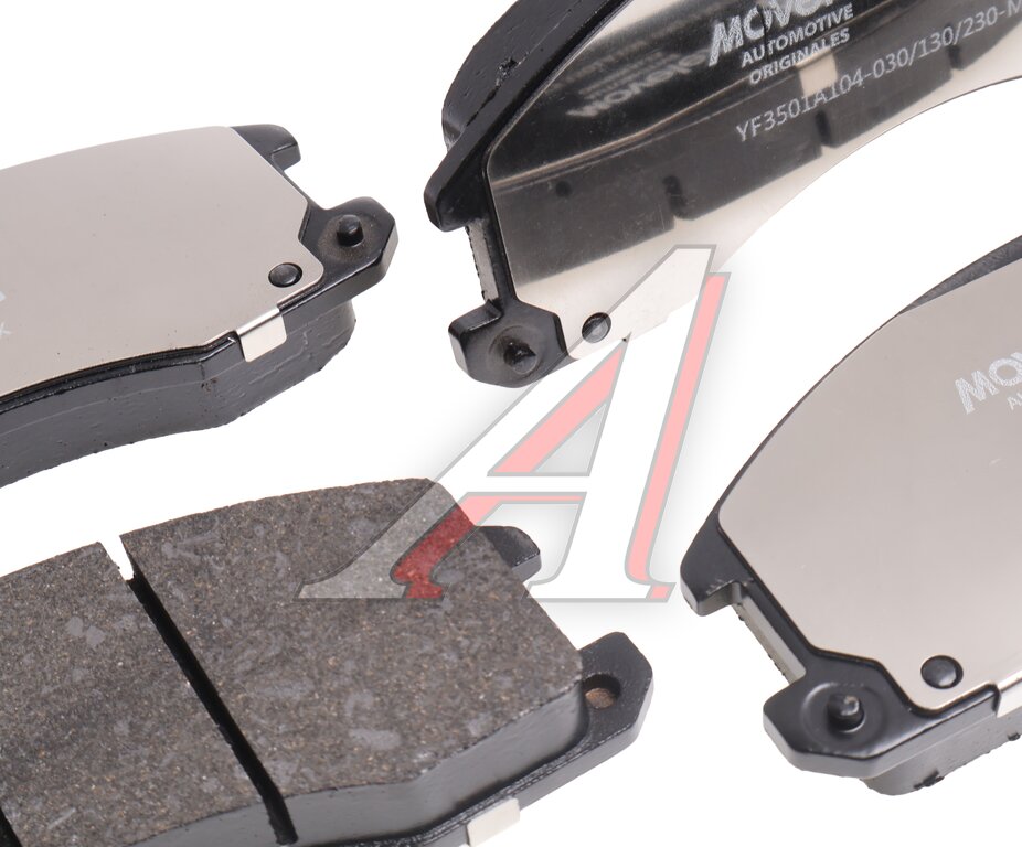 Колодки тормозные JAC N35,56 КАМАЗ Компас-5 передние (4шт.) MOVELEX 2
