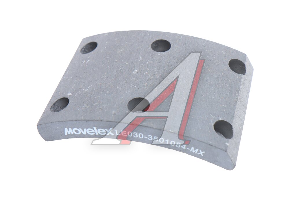 Накладка тормозной колодки JAC N75,N80 передней/задней (1шт.) MOVELEX