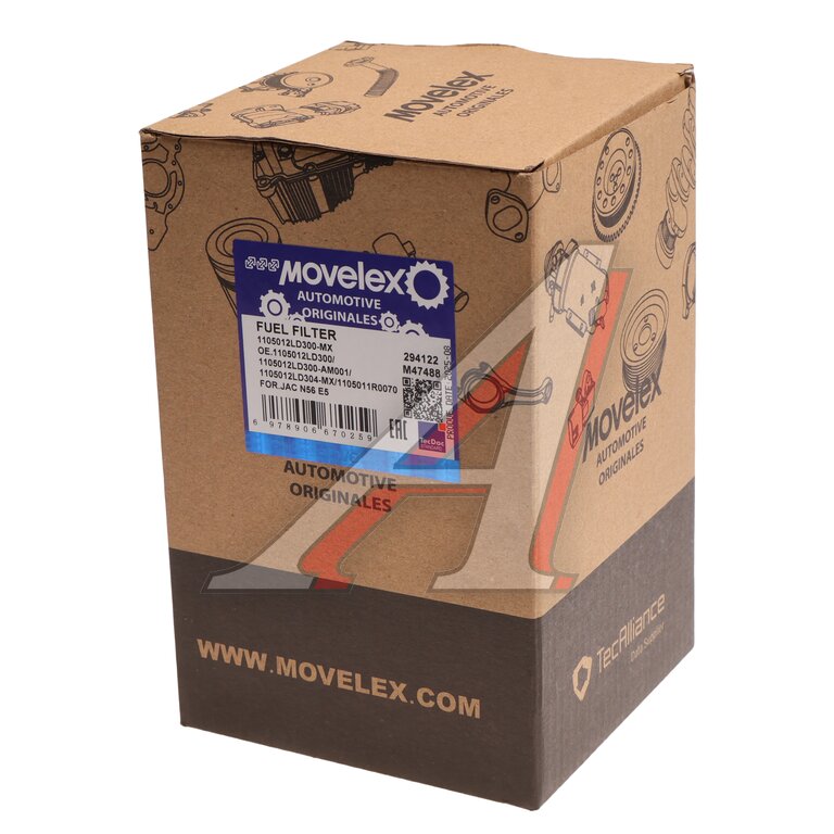 Фильтр топливный JAC N56 (Е5) тонкой очистки MOVELEX 5