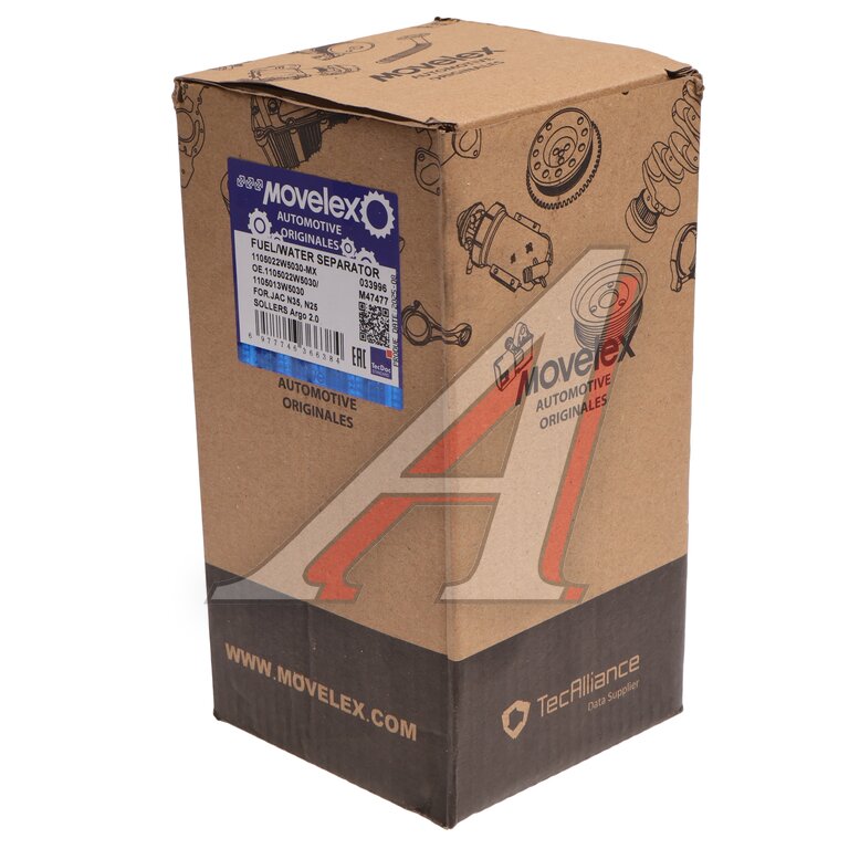 Фильтр топливный JAC N35,N25 SOLLERS Argo 2.0 тонкой очистки MOVELEX