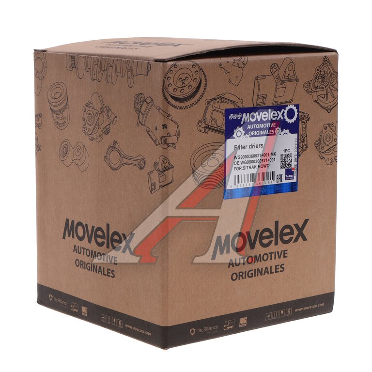 Фильтр осушителя SITRAK HOWO (39х1.5мм) MOVELEX