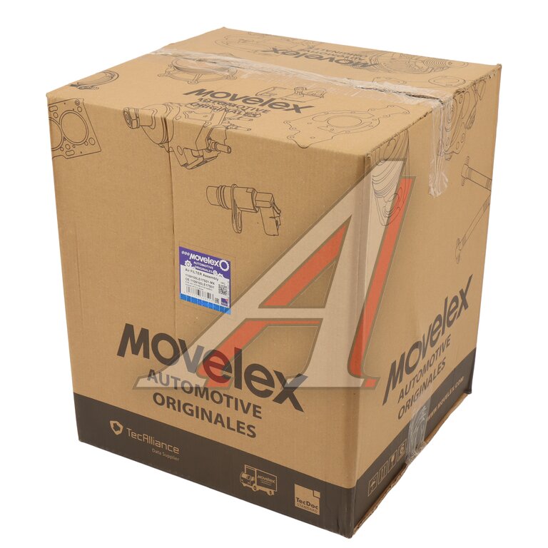 Фильтр воздушный JAC N75,N80,N120 КАМАЗ Компас-9/12 в сборе MOVELEX