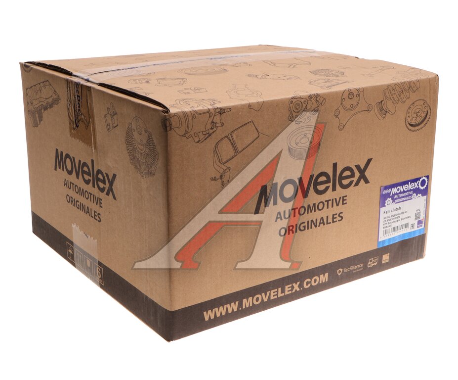 Вискомуфта SHACMAN SHAANXI привода вентилятора MOVELEX 6