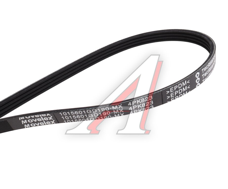 Ремень приводной поликлиновой 4PK823 JAC T6 генератора MOVELEX 2