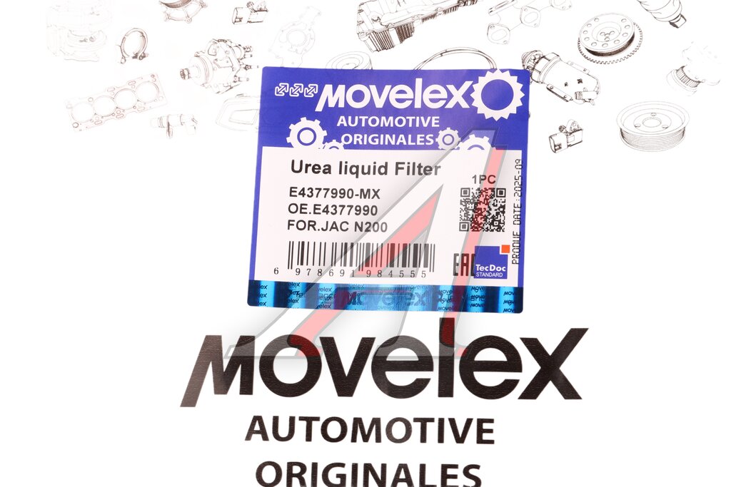 Фильтр JAC N200 жидкости катализатора AdBlue (в баке) MOVELEX