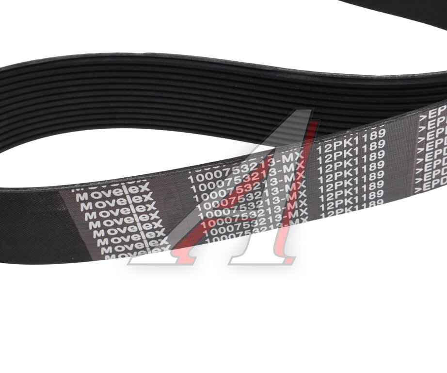 Ремень приводной поликлиновой 12PK1189 SHACMAN SHAANXI дв.WP13 MOVELEX 2