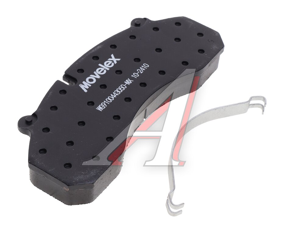 Колодки тормозные SITRAK HOWO A7 (09-) передние (1шт.) MOVELEX