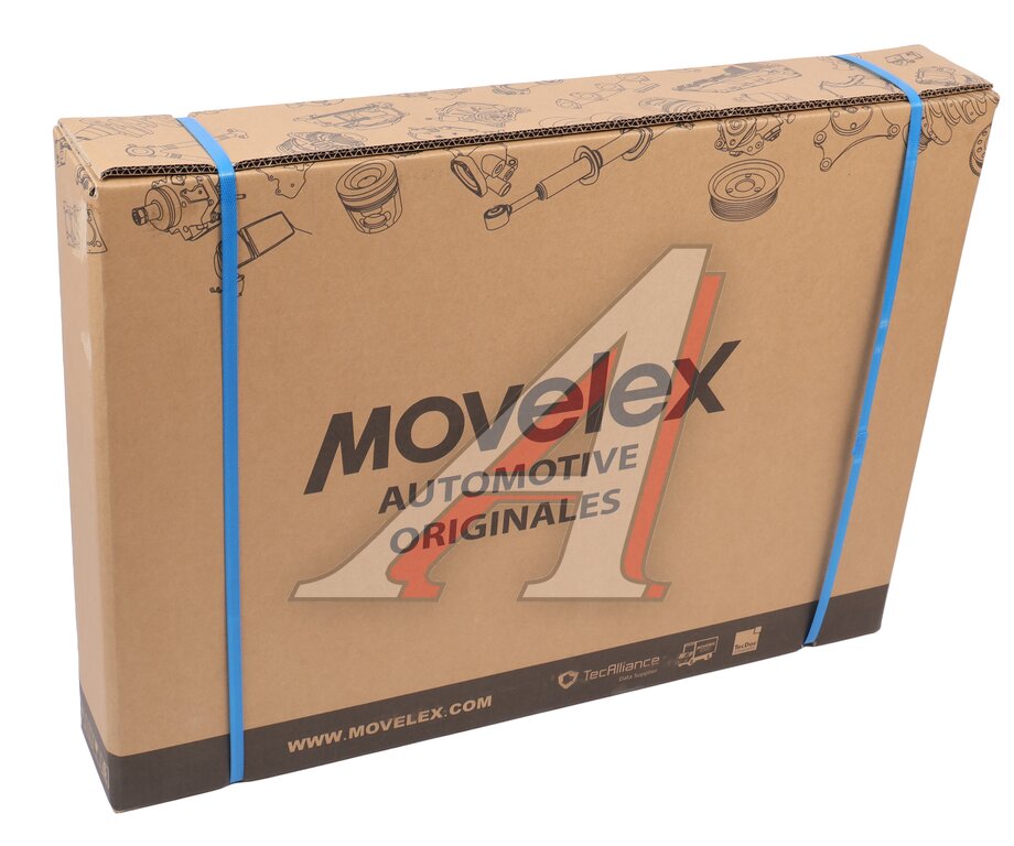 Радиатор JAC J7 охлаждения двигателя MOVELEX 6