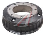 Барабан тормозной JAC N120 передний MOVELEX
