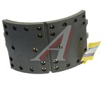 Колодки тормозные SITRAK HOWO задние с накладками (1шт.) MOVELEX