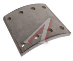 Накладка тормозной колодки JAC N350 передняя нижняя (1шт.) MOVELEX