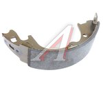 Колодки тормозные JAC N35 задние барабанные (1шт.) (правая) MOVELEX