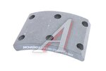 Накладка тормозной колодки JAC N75,N80 передней/задней (1шт.) MOVELEX