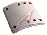 Накладка тормозной колодки JAC N120 (20-) КАМАЗ Компас-12 задней (1шт.) MOVELEX