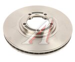 Диск тормозной JAC N35 SOLLERS Argo 2.0 передний (1шт.) MOVELEX