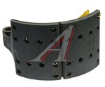 Колодки тормозные SITRAK HOWO задние с накладками (1шт.) MOVELEX