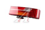Фонарь задний SHACMAN SHAANXI X6000 правый MOVELEX
